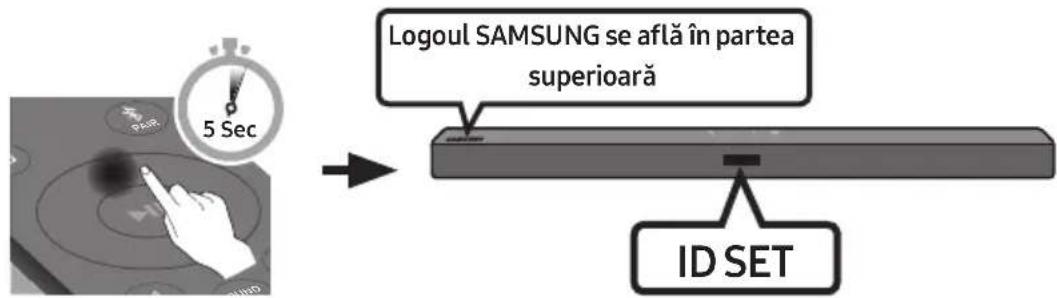 SAMSUNG HWT450 - Conectarea kitului SWA-8500S (Våndut separat) la Soundbar - 3
