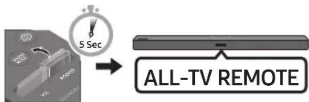 SAMSUNG HWT450 - Ako imate televizor marke Samsung, glasnoću sustava Soundbar možete prilagoditi pomóću IC daljinskog upravljača koji ste dobili uz televizor Samsung. - 3