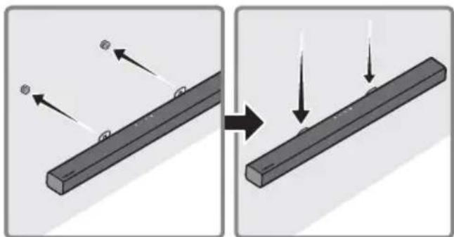 SAMSUNG HWT450 - Borsichtsmaßnahmen für die Installation - 6