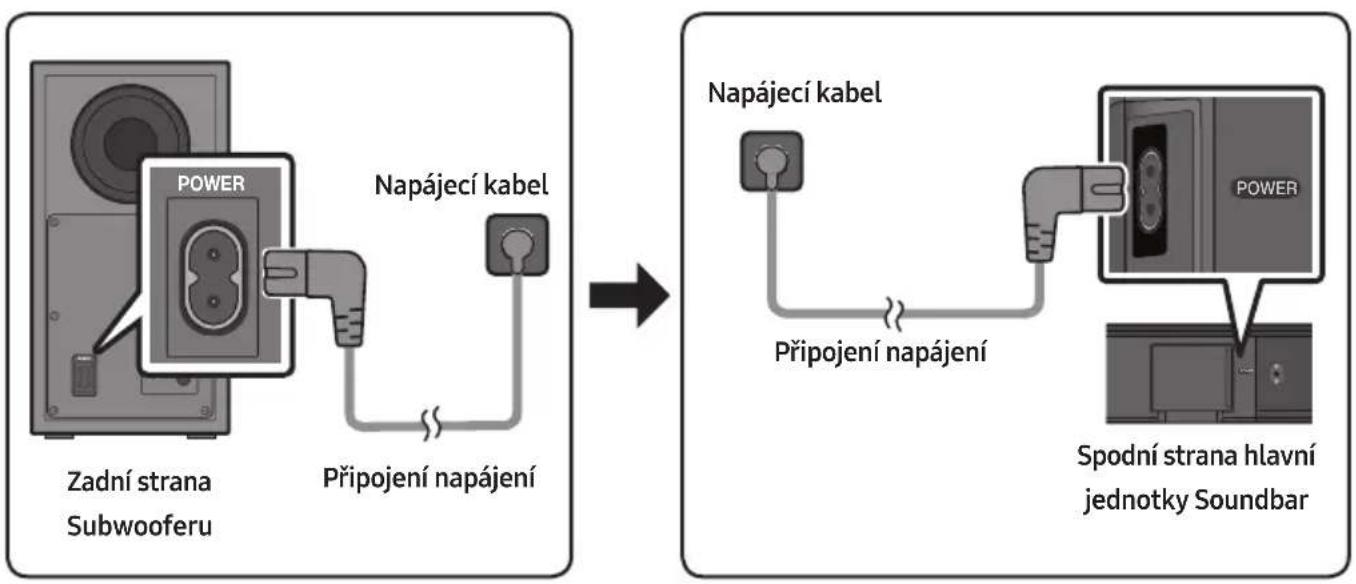 SAMSUNG HWT450 - Připojení napájení - 1
