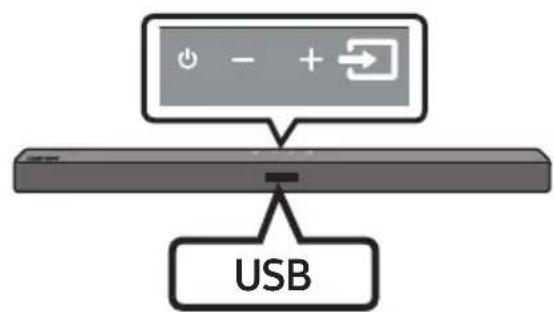 SAMSUNG HWT450 - Connexion D'UN PÉRIPHÉRIQUE DE STOCKAGE USB - 2