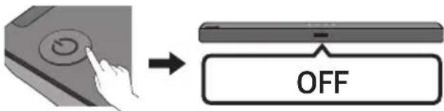 SAMSUNG HWT450 - „Soundbar“ garsumo reguliavimas televizoriaus nuotolinio valdymo pultu - 1