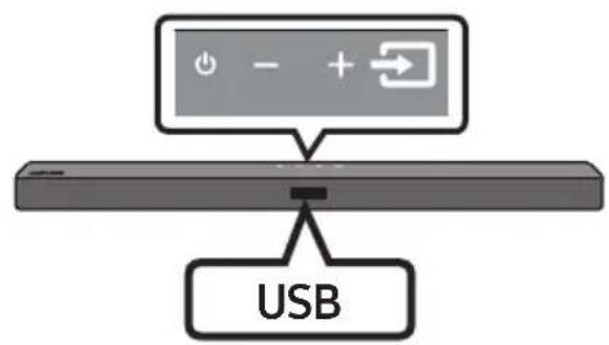 SAMSUNG HWT450 - COLLEGAMENTO DI UN DISPOSITIVO DI MEMORIA USB - 2