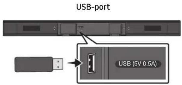 SAMSUNG HWT450 - USB-MÄLUSEADME UHENDAMINE - 1