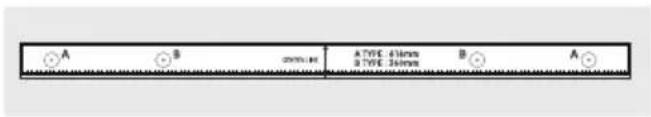 SAMSUNG HWT450 - Componente pentru montarea pe perete - 1