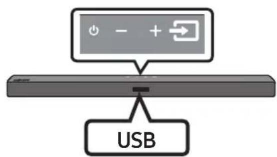 SAMSUNG HWT450 - CONNECTING A USB STORAGE DEVICE - 2