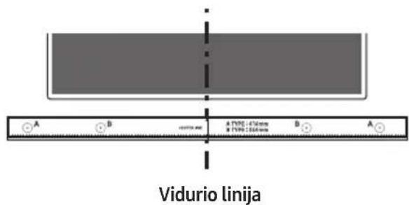 SAMSUNG HWT450 - Prideékite Tvirtinimo prie sienos kreipiklis prie sienos paviršiaus. - 2