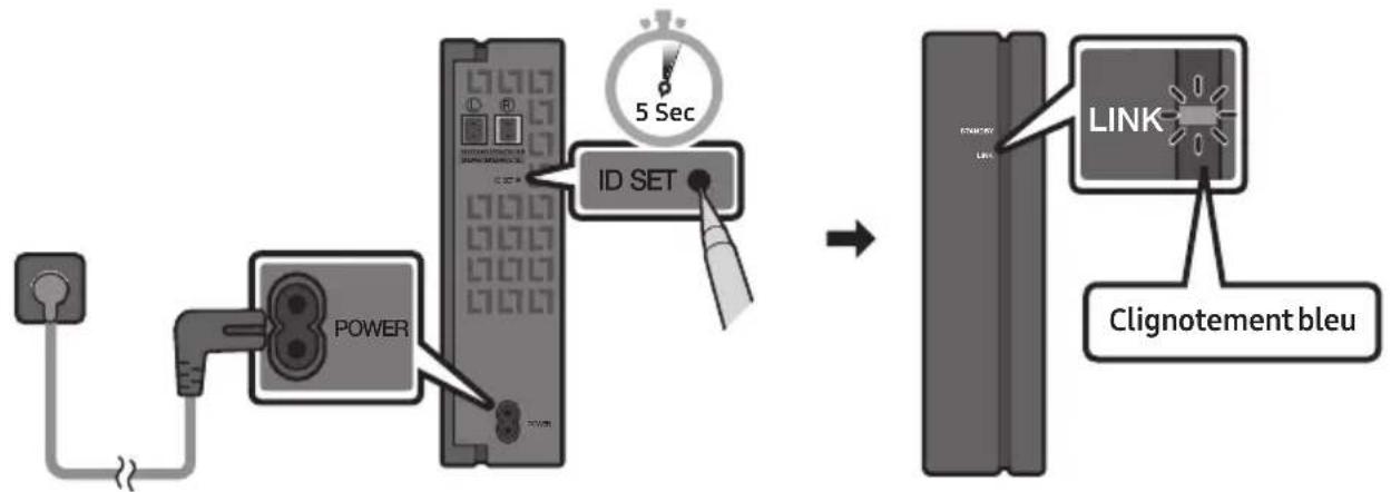 SAMSUNG HWT450 - Connexion du SWA-8500S (Vendue séparément) à une Soundbar - 2