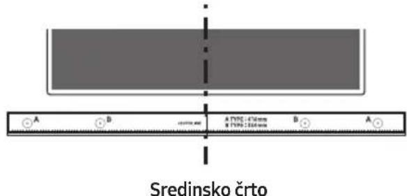 SAMSUNG HWT450 - K部件 stenskega nosilca - 5