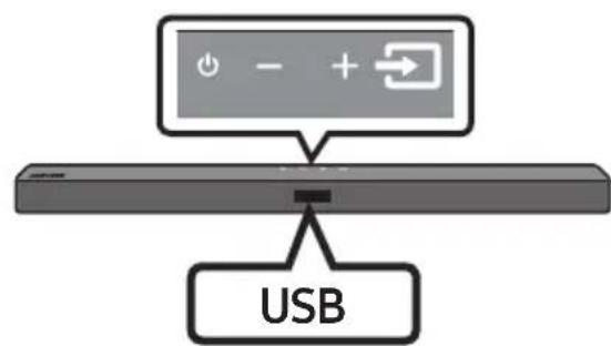 SAMSUNG HWT450 - USB TÁROLÓESZKÖZ CSATLAKOZTATÁSA - 2