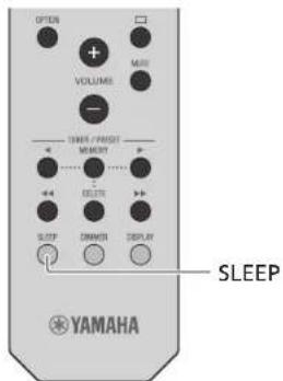 YAMAHA MCRB370D - Uso del temporizador de apagado - 1