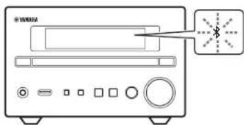 YAMAHA MCRB370D - Wiedergeben von Musik über eine Bluetooth®-Verbindung - 3