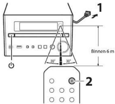 YAMAHA MCRB370D - Het toestel inschakelen - 1