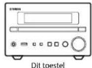 YAMAHA MCRB370D - Muziek weergeven via een Bluetooth®-verbinding - 2
