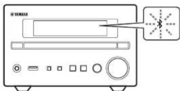 YAMAHA MCRB370D - Muziek weergeven via een Bluetooth®-verbinding - 3