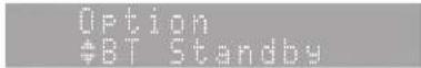 YAMAHA MCRB370D - Select a desired option menu with / and press - / . - 1