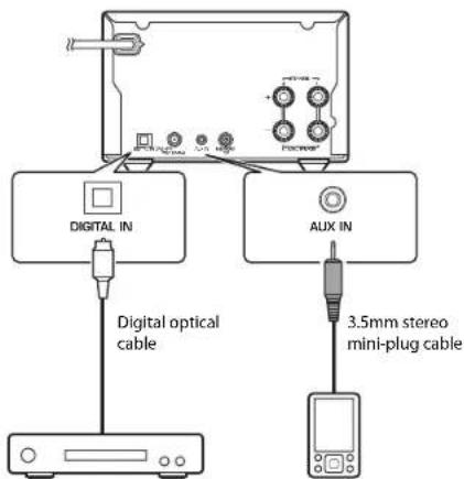 YAMAHA MCRB370D - Playing music from external devices - 1