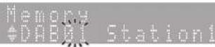 YAMAHA MCRB370D - Presetting DAB stations - 1