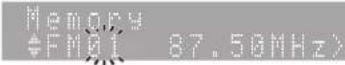 YAMAHA MCRB370D - Press MEMORY. - 1