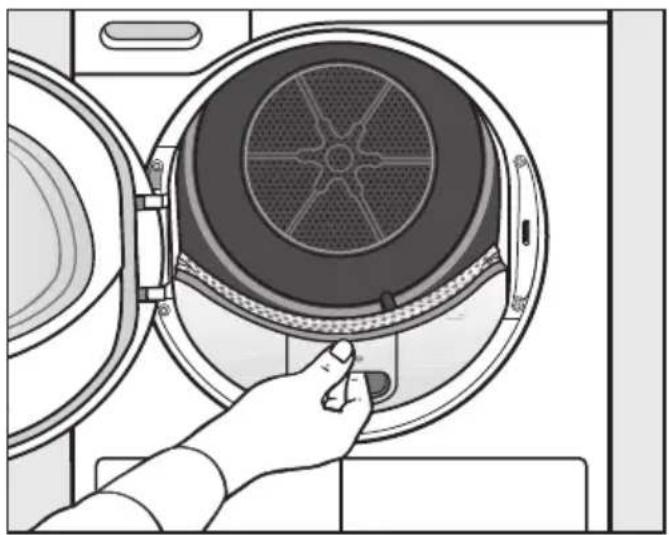 MIELE TWF 60040 CH - Retirer les peluches visibles - 1