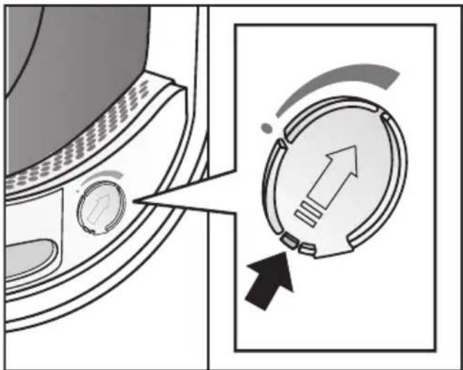 MIELE TWF 60040 CH - emplacements pour le flacon de parfum - 1