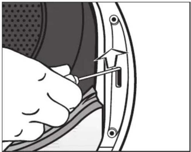 MIELE TWF 60040 CH - Changer la serrure de porte du sèche-linge - 1