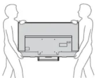 SONY KD49X720E - Installer le téléviseur - 1