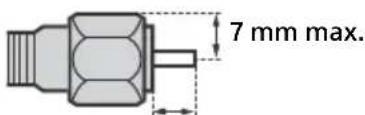 SONY KD49X720E - Recommendation for an F type plug - 1