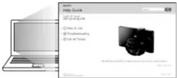 SONY Cybershot DSCQX100 - De Help-gids raadplegen - 4