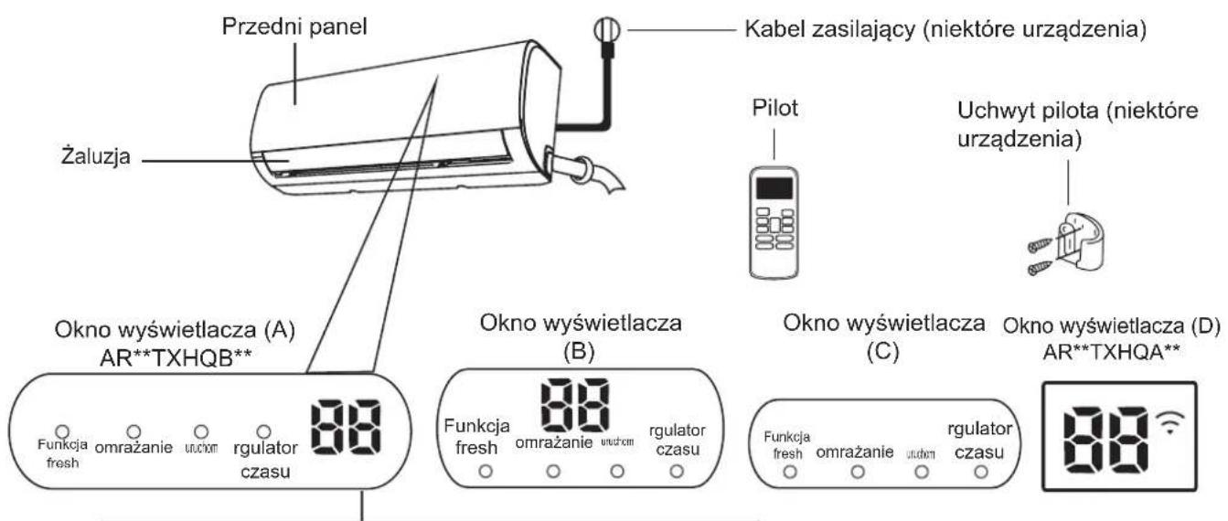 SAMSUNG AR18TXHQASIN - Wyświetlacz jednostki wewnętrznej - 1