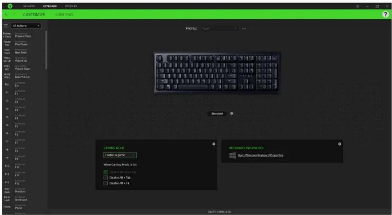 RAZER Ornata V2 - 사이드바 - 1