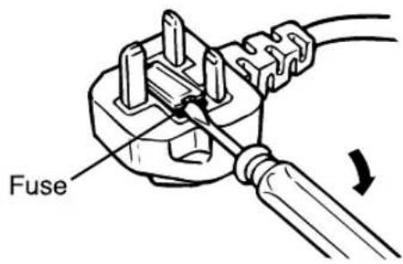 PANASONIC Bread Bakery SD206B - How to replace the fuse. - 1