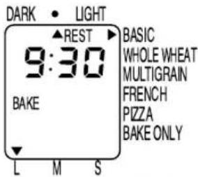 PANASONIC Bread Bakery SD206B - Gebruiken van de timer (alleen BAKE (BAKKEN) functie) - 4