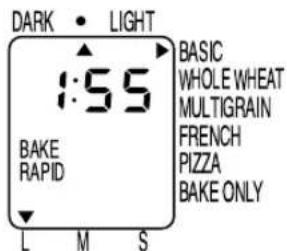 PANASONIC Bread Bakery SD206B - Using the BAKE RAPID mode - 2