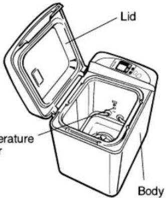 PANASONIC Bread Bakery SD206B - How to clean - 1