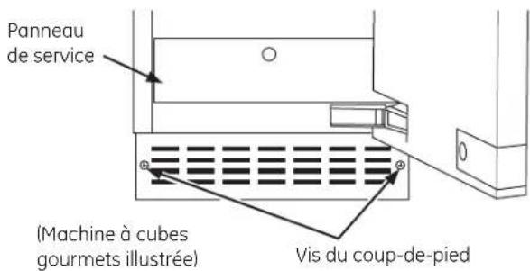 GE UPK3 - ENLEVER LES PANNEAUX FRONTAUX - 1