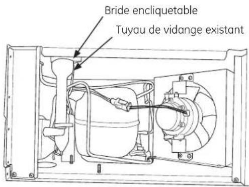 GE UPK3 - ENLEVER LE TUYAU DE VIDANGE EXISTANT - 1