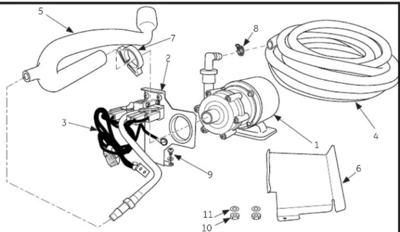 GE UPK3 - L'ENSEMBLE COMPREND : - 1