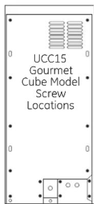 GE UPK3 - REMOVE BACK PANEL - 2
