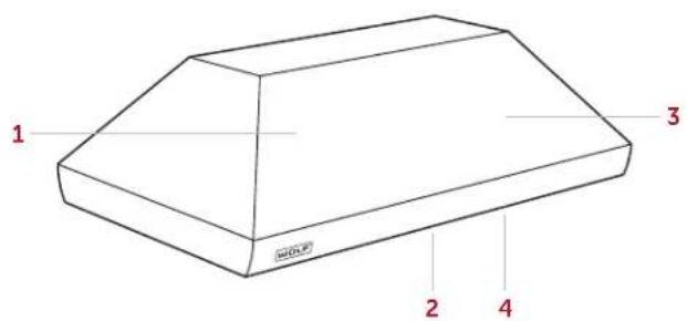 WOLF PL582212 - Pro Ventilation Hood Features - 3