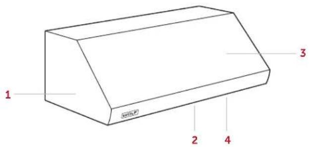 WOLF PL582212 - Pro Ventilation Hood Features - 1