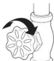 LG LMWC23626S - Flush out the tubing. - 1
