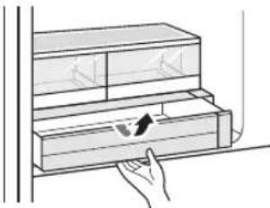 LG LMWC23626S - Detacher et assembler le tiroir Glide N' Serve - 1