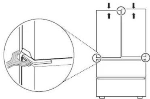 LG LMWC23626S - Door Alignment (Standard Door Model) - 1