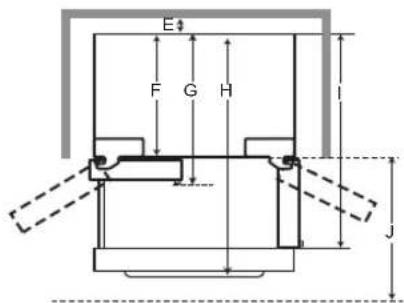 LG LMWC23626S - Dimensions and Clearances - 2
