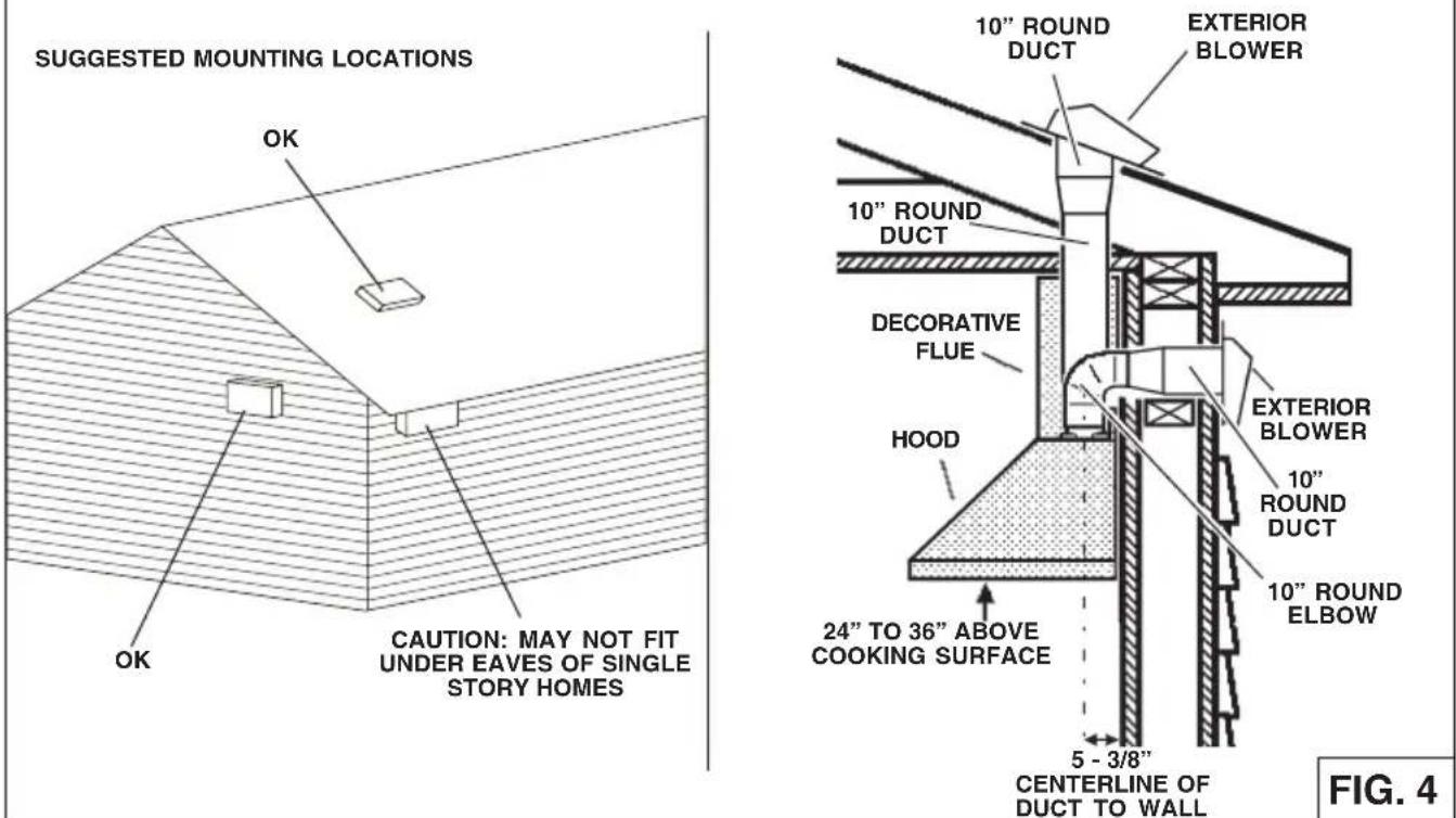 BEST Colonne WPP9IQ36SB - NOTE: To reduce the risk of fire, use only metal ductwork. - 1