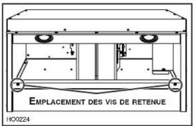 BEST CP57IQT662SB - RETIRER LE PANNEAU INFÉRIEUR - 1