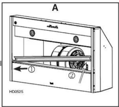 BEST CP57IQT662SB - REINSTALL GREASE DRIP RAIL - 1