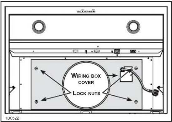 BEST CP57IQT662SB - INSTALL THE ROUGH-IN PLATE FOR EXTERNAL BLOWER (CP57E SERIES ONLY) - 1