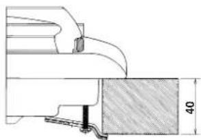 INDESIT PI 631 A (IX) - Scheme de fixation des crochets - 3